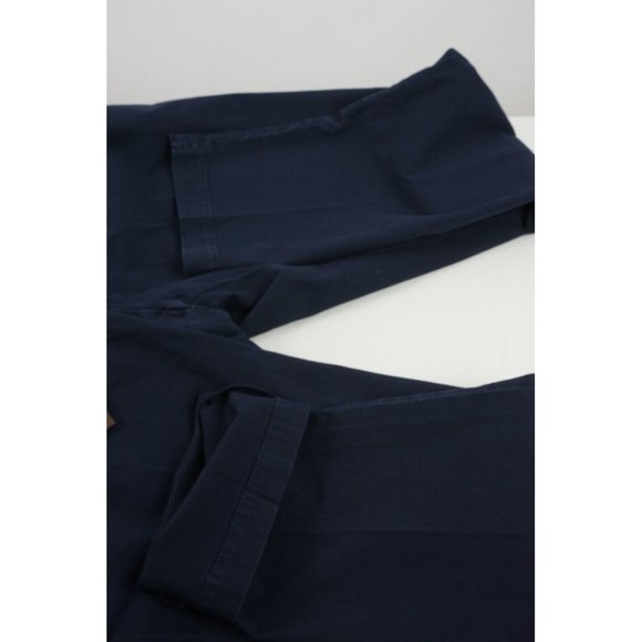 New Michael Coal Brad Mens US Size 40 x 28 Slim Dark Blue Woven Jacquard Capri - Picture 10 of 10